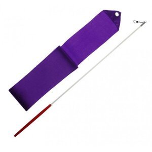Gymnastická stuha + tyčka (fialová)