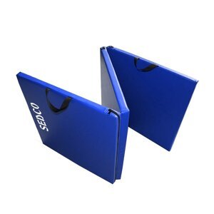 Žíněnka skládací třídílná SEDCO 180x60x3,5 cm (modrá)