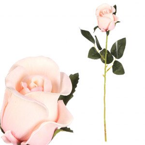 Růže pěnová, barva růžová. KN7048 PINK-DK, sada 6 ks