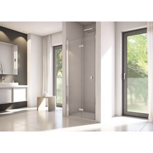 CONCEPT 200 sprchové dveře 90x200 cm, skládací, levé, aluchrom/čiré sklo