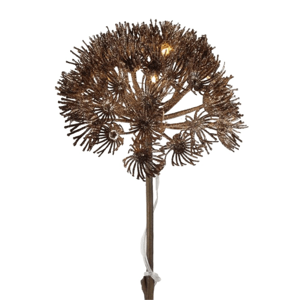 LED světelná dekorativní větev HERACLEUM 70 cm, bronzová