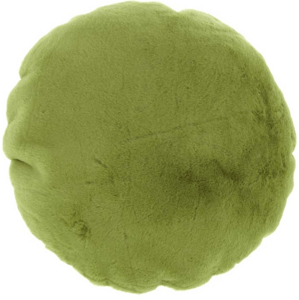 Kulatý dekorační polštářek LONNE 40 cm, zelený