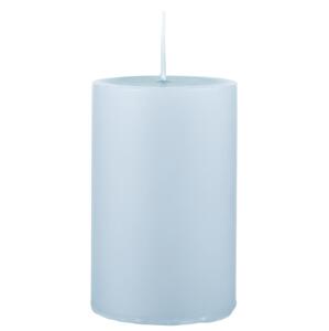 IB Laursen Modrá sloupová svíčka SKY GREY 10cm