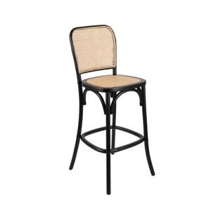 Dřevěná barová židle Viki dark
