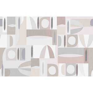Marburg Moderní minimalistická tapeta GEOMETRIE béžová Varianta: A + B (424 cm)