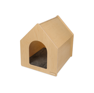 Animood Dřevěná bouda s matrací pro kočky i psy RICO Rozměr: L