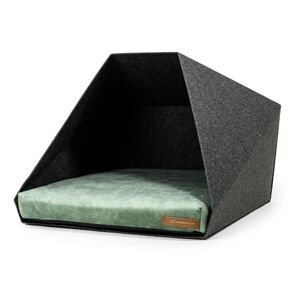 Rexproduct Skládací pelíšek PETPOCKET s měkkou matrací TMAVĚ ŠEDÝ Zvolte barvu: Světle zelená