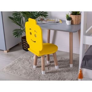 Manibox Dřevěná židle STAVEBNICE do dětského pokoje + jméno ZDARMA